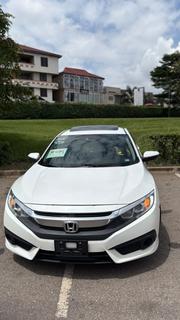 Honda Civic EX Sedan 2018 White for sale