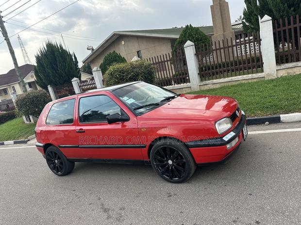 Volkswagen Golf 1992 Red