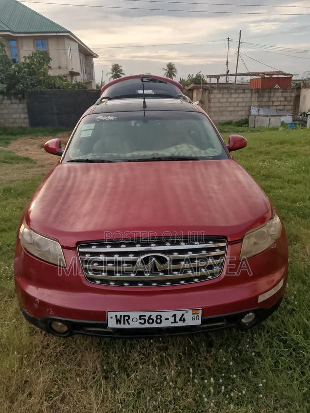 Infiniti FX35 2005 Red