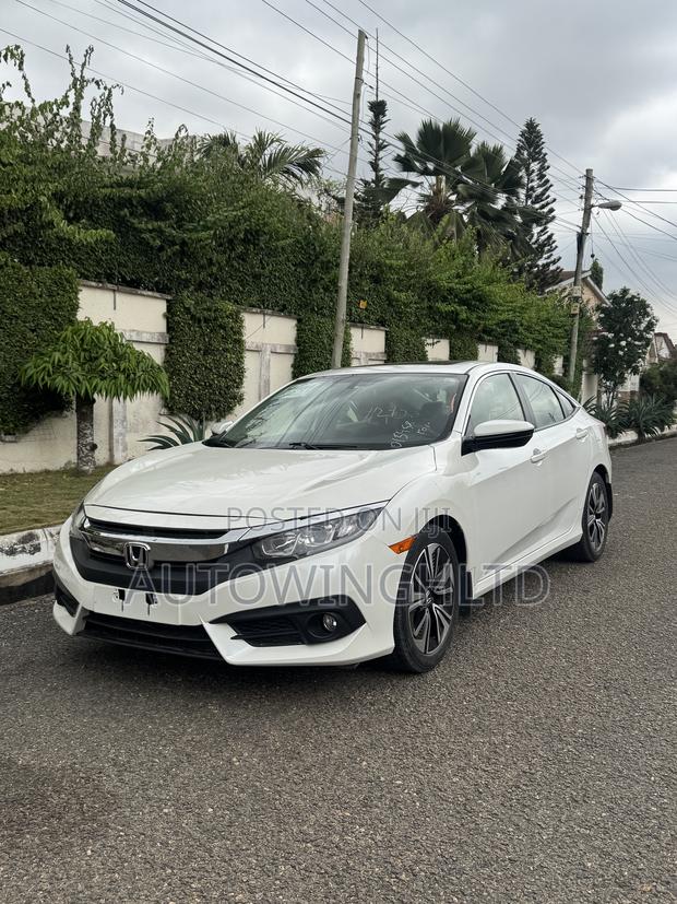 Honda Civic EX-L Sedan 2018 White