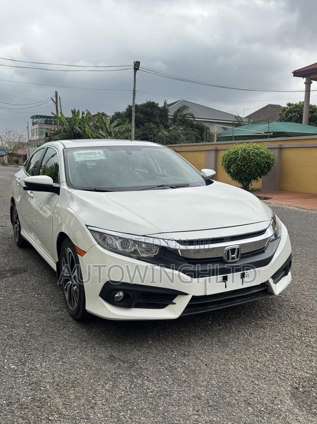 Honda Civic EX-L Sedan 2018 White