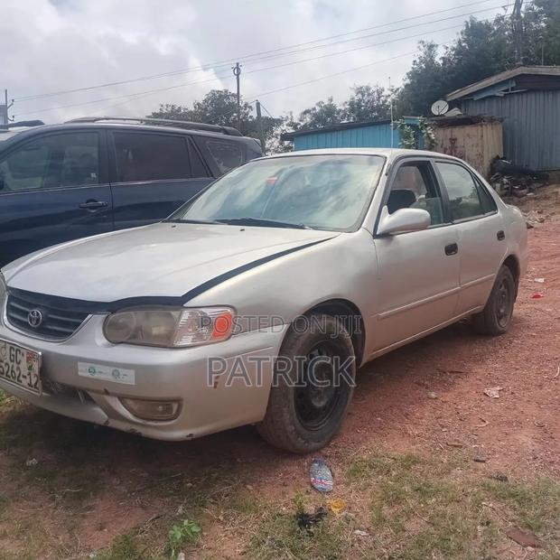 Toyota Corolla Sedan 2001 Silver