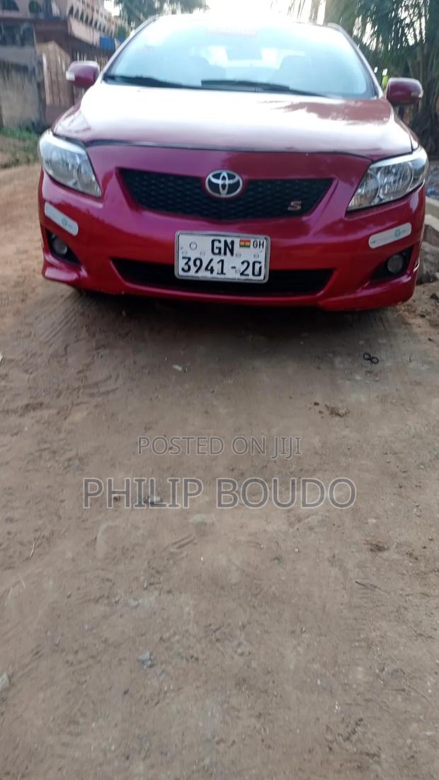Toyota Corolla 2009 Red
