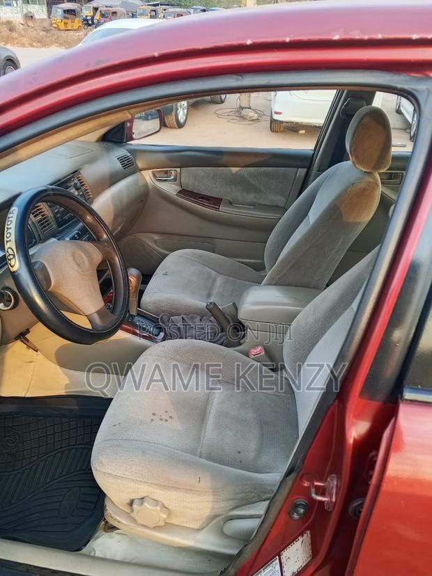 Toyota Corolla 2007 Red