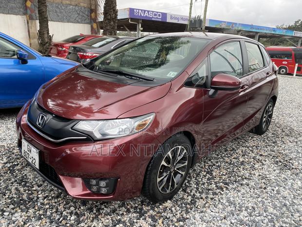 Honda Fit 2015 Red