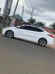 Hyundai Elantra Limited Sedan FWD (1.8L 4cyl 6A) 2013 White for sale