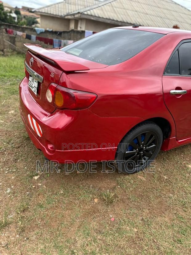 Toyota Corolla S 4dr Sedan (1.8L 4cyl 4A) 2010 Red