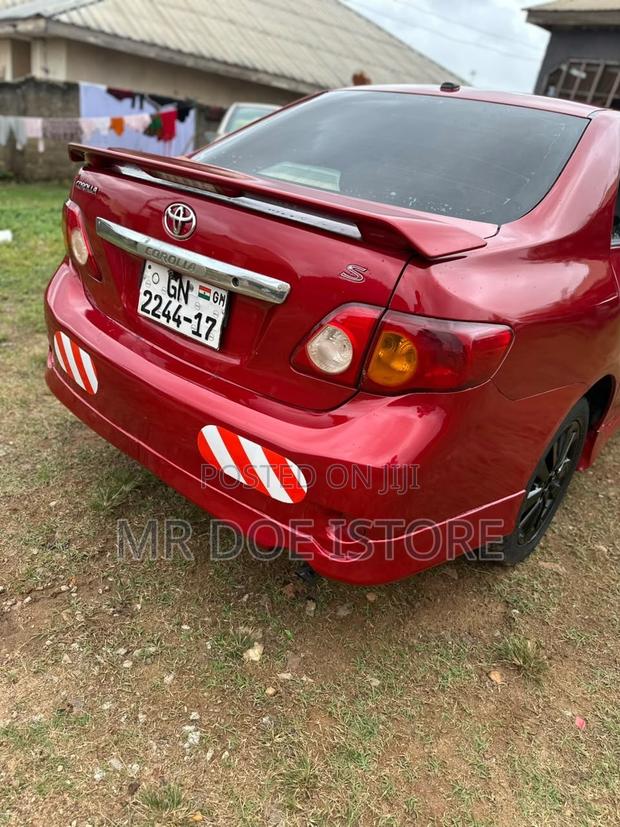 Toyota Corolla S 4dr Sedan (1.8L 4cyl 4A) 2010 Red
