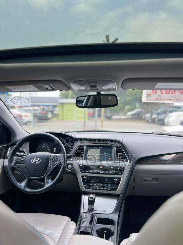 Hyundai Sonata Limited 2.0T Seban (2.0L 4cyl 6A) 2017 White