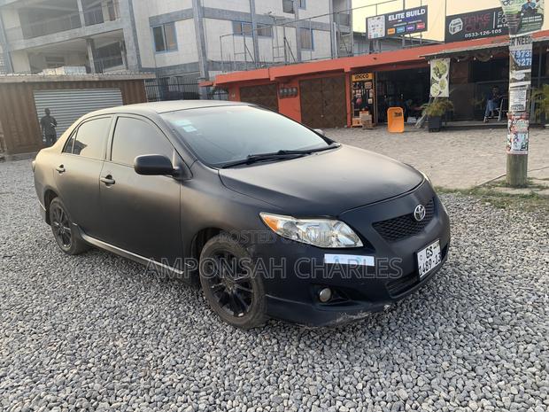 Toyota Corolla 2010 Matt Black