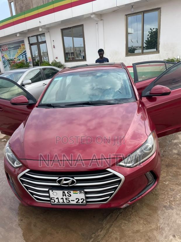 Hyundai Elantra ECO Sedan FWD (1.4L 4cyl 7A) 2017 Red