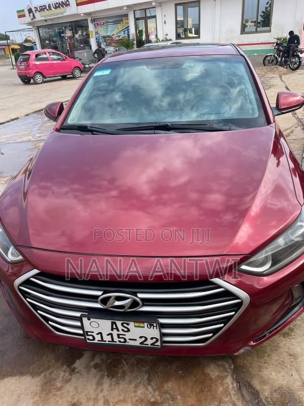 Hyundai Elantra ECO Sedan FWD (1.4L 4cyl 7A) 2017 Red