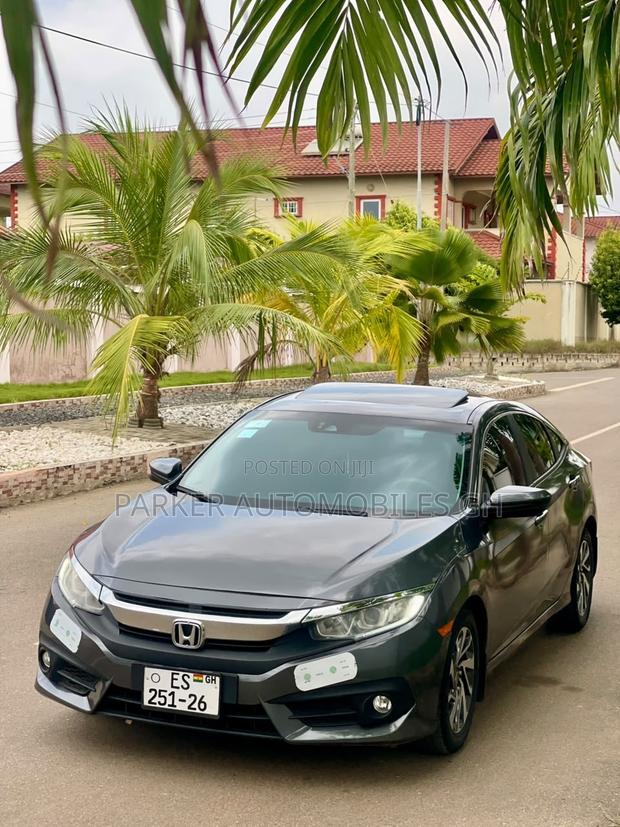 Honda Civic EX 4dr Sedan (2.0L 4cyl) 2017 Gray