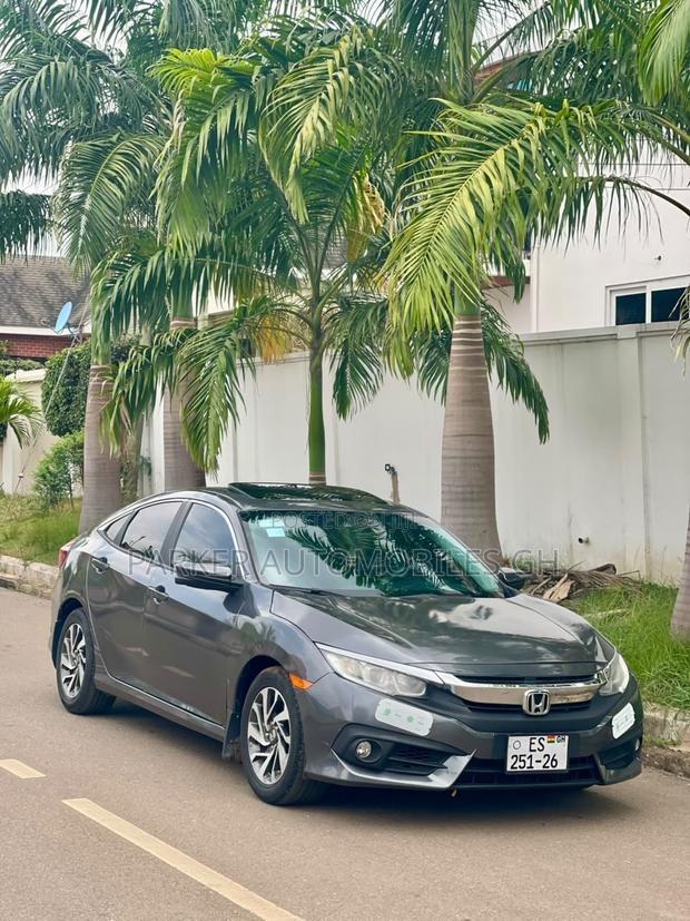 Honda Civic EX 4dr Sedan (2.0L 4cyl) 2017 Gray