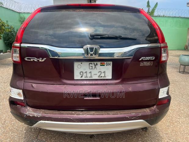 Honda CR-V LX 4dr SUV AWD (2.4L 4cyl CVT) 2015 Burgundy