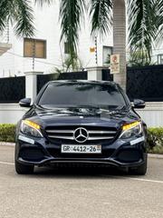 Mercedes-Benz C300 Luxury 4matic Sedan AWD (2.0L 4cyl 7A) 2017 Blue for sale