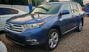Toyota Highlander 3.5L 4WD 2013 Blue for sale