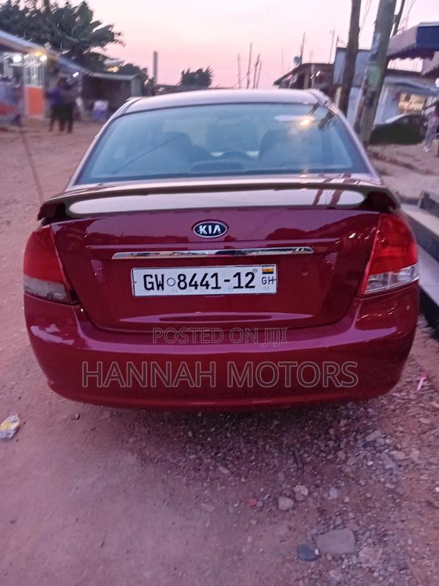 Kia Spectra 2007 Red
