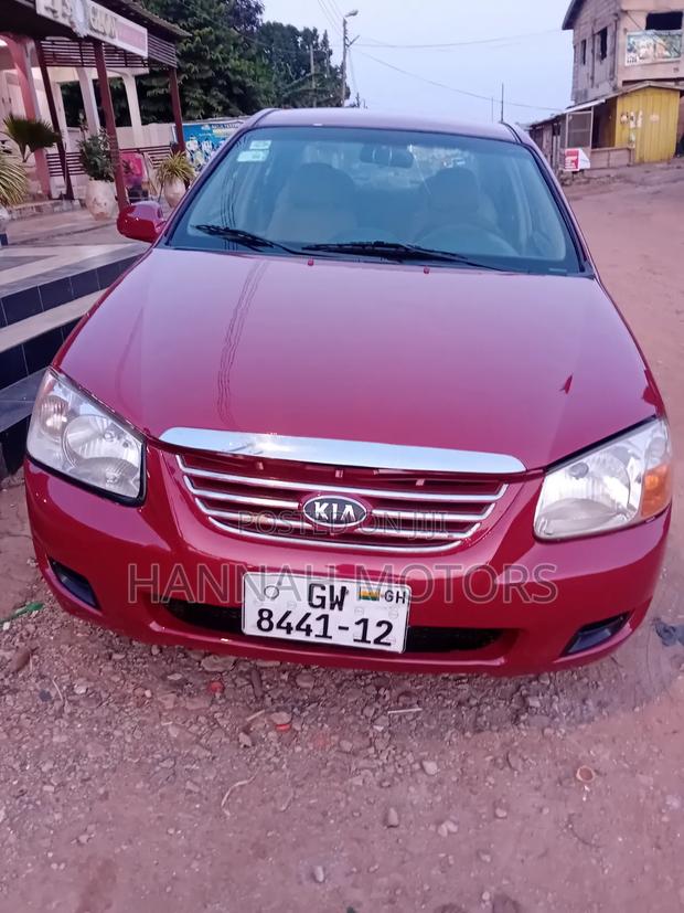 Kia Spectra 2007 Red