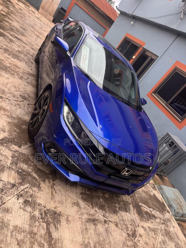 Honda Civic Sport Sedan 2020 Blue