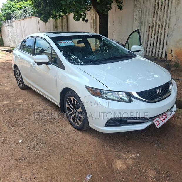 Honda Civic EX 4dr Sedan (1.8L 4cyl CVT) 2015 White