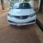 Honda Civic EX 4dr Sedan (1.8L 4cyl CVT) 2015 White for sale
