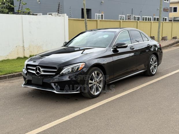 Mercedes-Benz C300 Sport 4dr AWD 4Matic Sedan (2.0L 4cyl 7A) 2015 Black