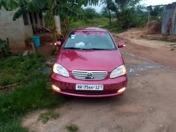 Toyota Corolla 2007 Red