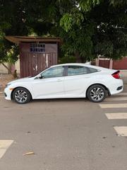 Honda Civic EX Sedan 2018 White for sale