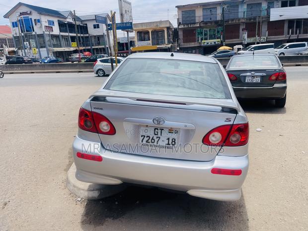 Toyota Corolla S 2007 Silver