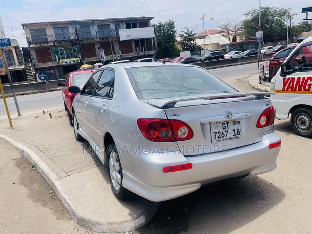 Toyota Corolla S 2007 Silver