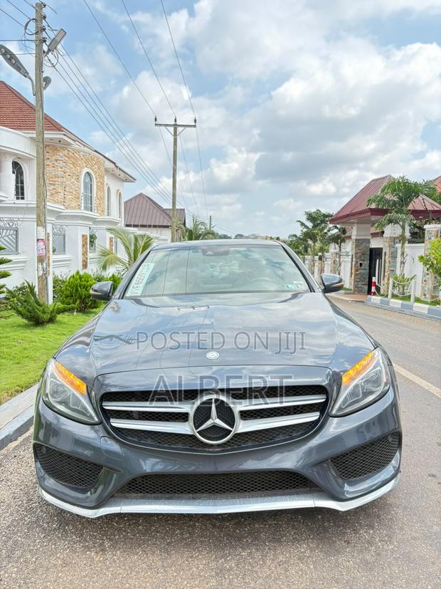 Mercedes-Benz C300 Luxury 4Matic Sedan AWD (2.0L 4cyl 7A) 2016 Gray