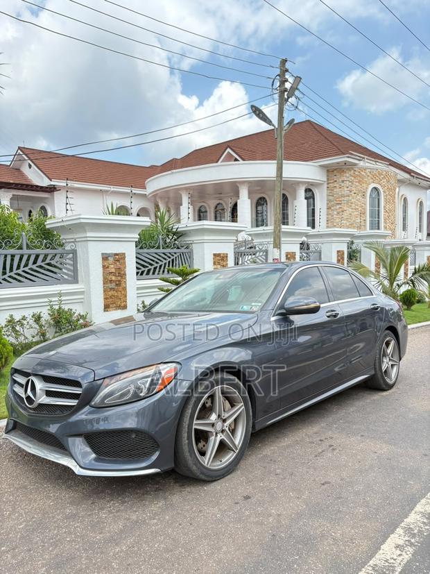 Mercedes-Benz C300 Luxury 4Matic Sedan AWD (2.0L 4cyl 7A) 2016 Gray