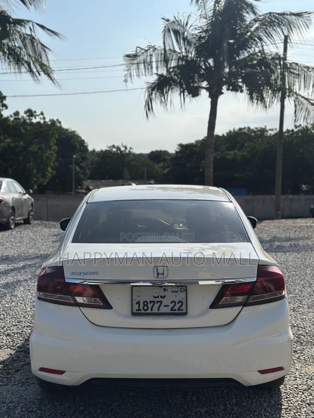 Honda Civic EX 4dr Sedan (1.8L 4cyl CVT) 2014 White