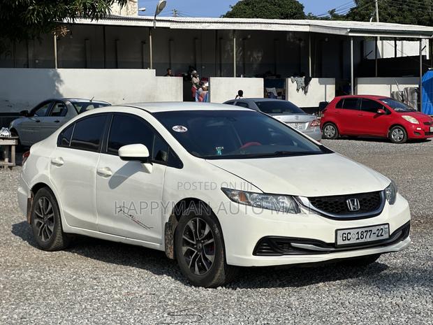 Honda Civic EX 4dr Sedan (1.8L 4cyl CVT) 2014 White