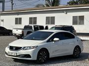 Honda Civic EX 4dr Sedan (1.8L 4cyl CVT) 2014 White for sale