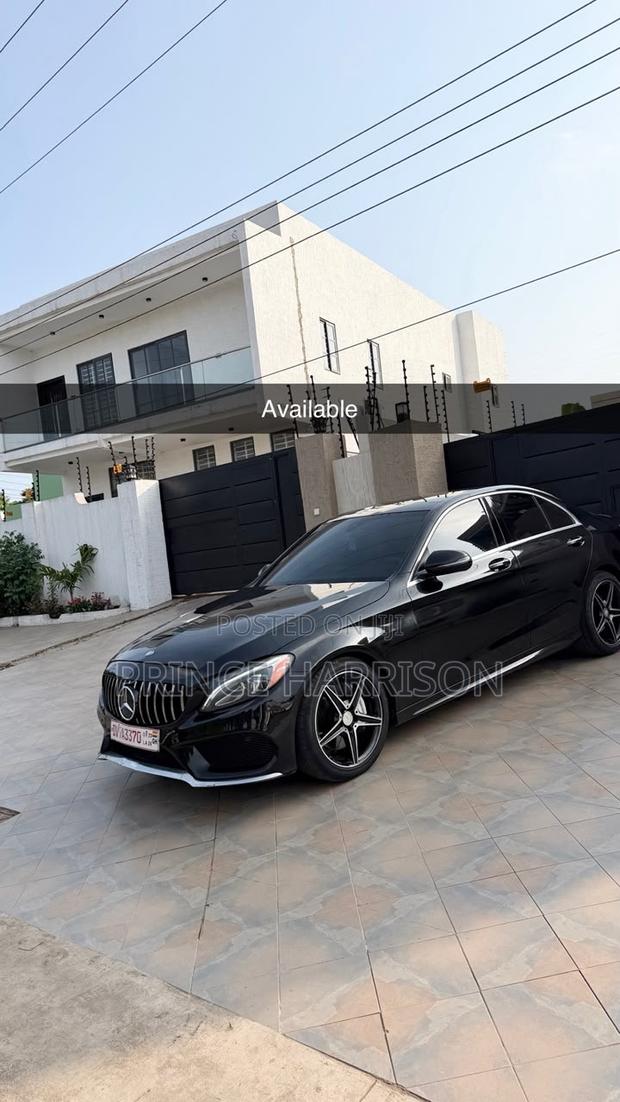 Mercedes-Benz C300 Base 4Matic Sedan AWD (2.0L 4cyl 7A) 2017 Black