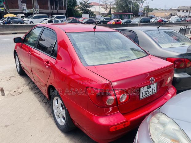 Toyota Corolla LE 2007 Red