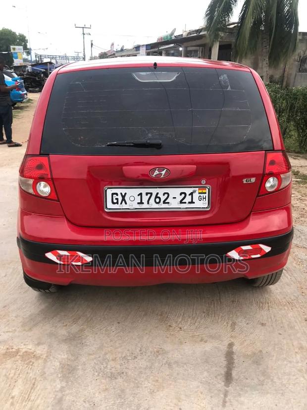 Hyundai Getz 1.1 GL 2010 Red