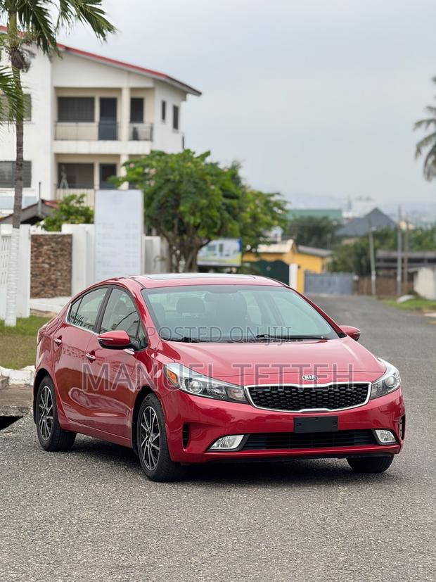 Kia Forte EX Sedan 2017 Red