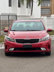 Kia Forte EX Sedan 2017 Red for sale
