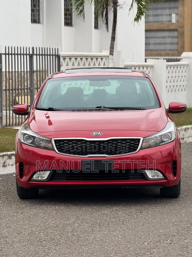 Kia Forte EX Sedan 2017 Red