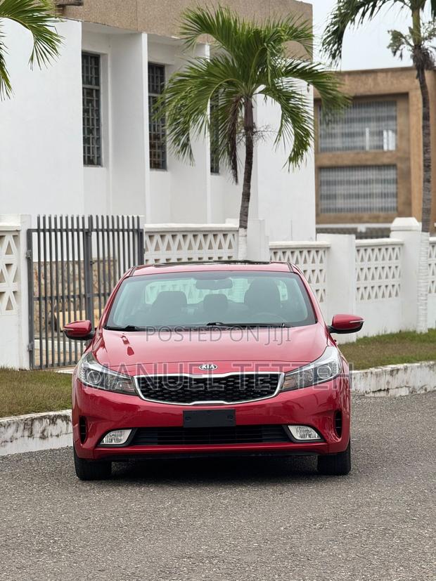 Kia Forte EX Sedan 2017 Red
