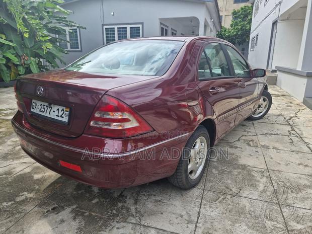 Mercedes-Benz C180 2003 Burgundy