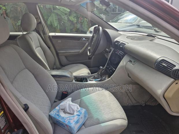 Mercedes-Benz C180 2003 Burgundy
