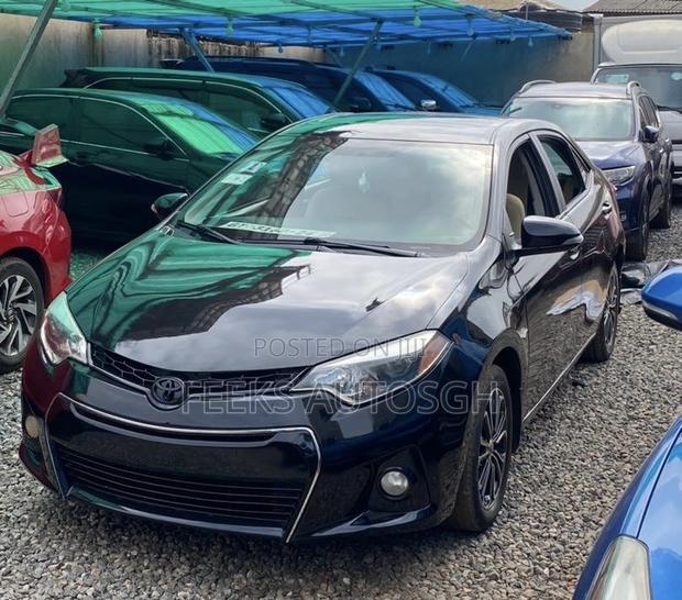 Toyota Corolla S 4dr Sedan (1.8L 4cyl CVT) 2014 Black