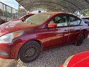 Nissan Versa 2018 Burgundy for sale