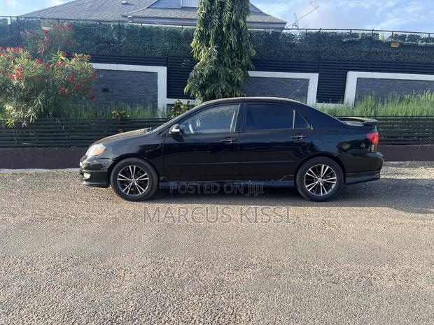 Toyota Corolla S 2007 Black
