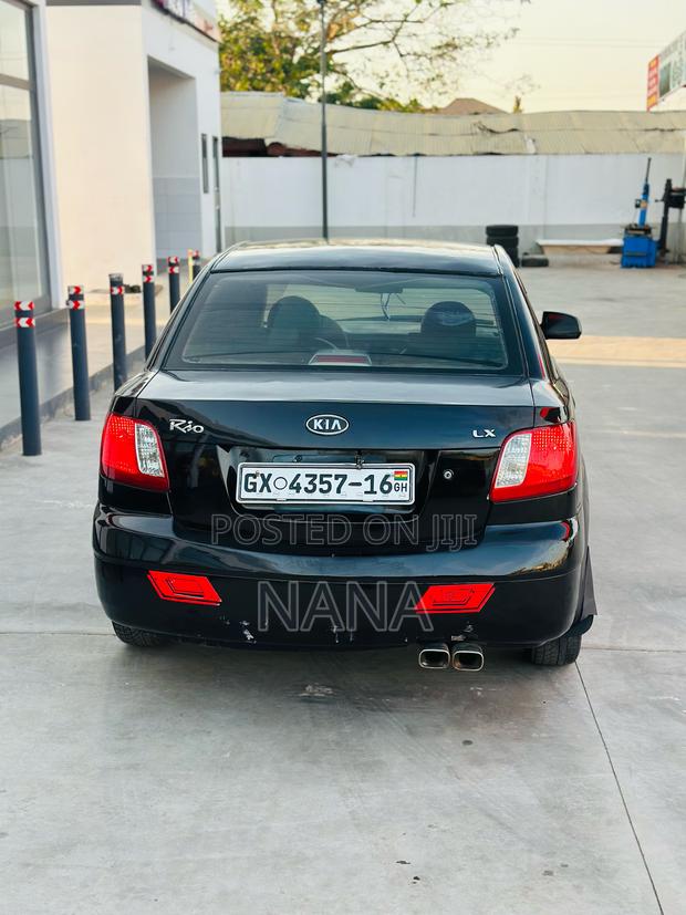 Kia Rio LX 4dr Sedan (1.6L 4cyl 4A) 2010 Black