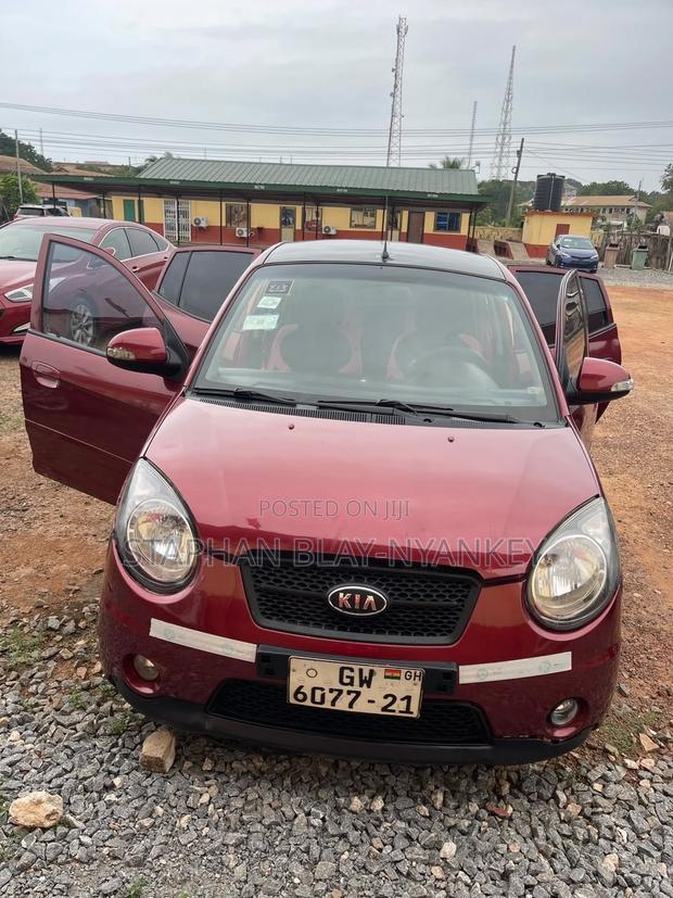 Kia Morning 2011 Red